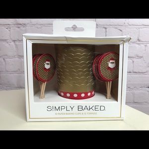 Brand New-Baking Cups and Toppers